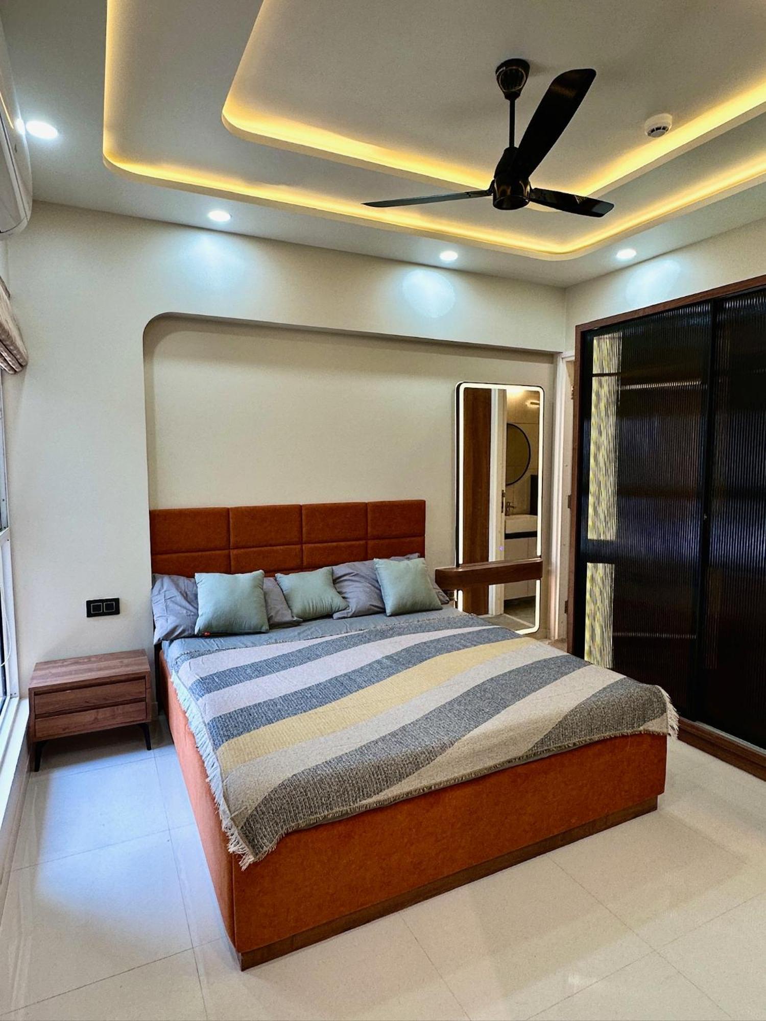 Peacock Palace 2Bhk Modern Ac Flat In Baner Pune Bagian luar foto